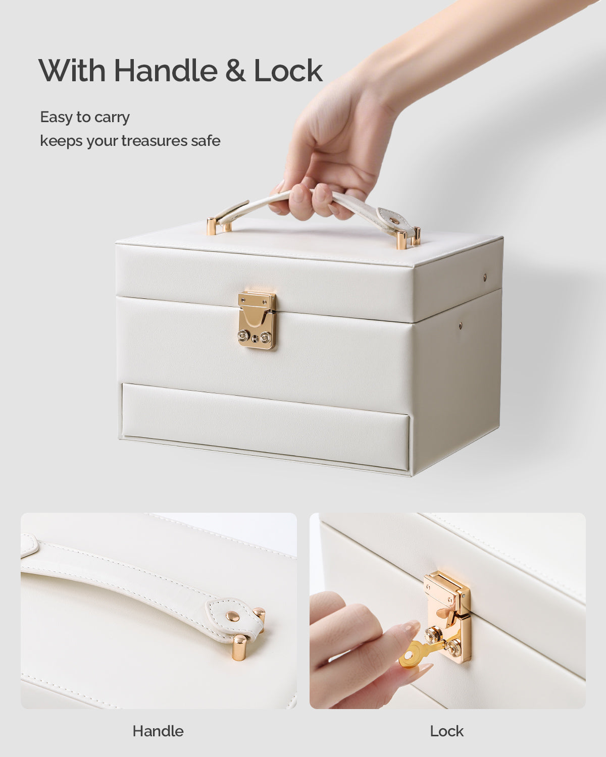 Jewelry Organizer Box,3 Layers
