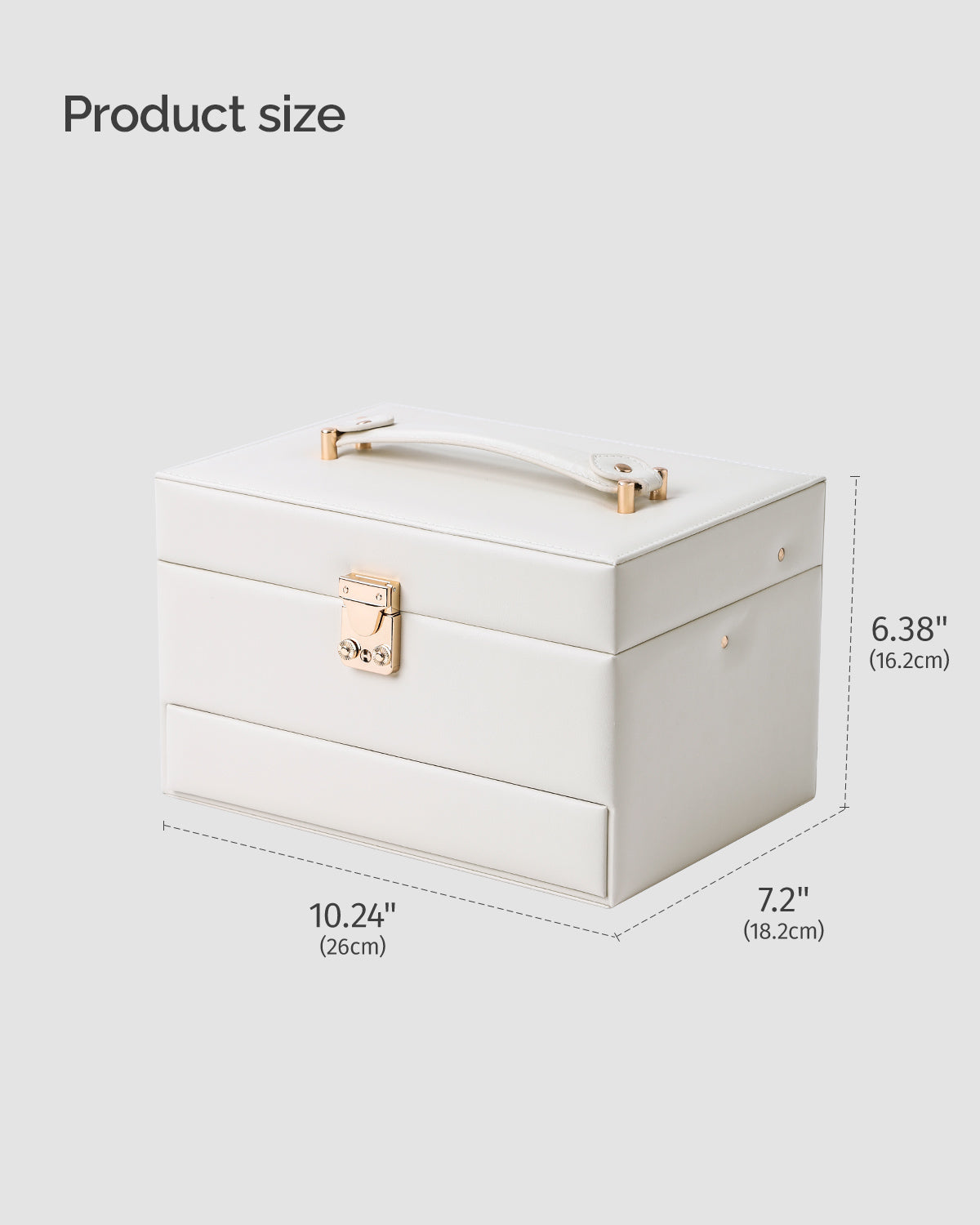 Jewelry Organizer Box,3 Layers