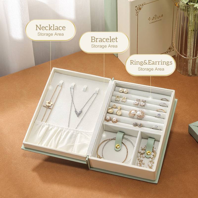 Jewelry Storage Book Magic Book Jewelry Box Organizer