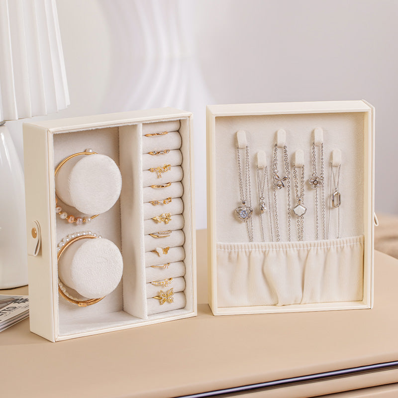 360° Rotating Jewelry Box with Mirrors