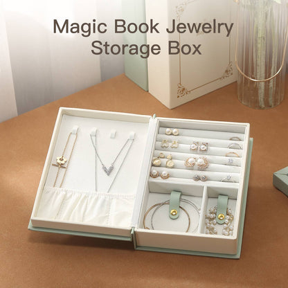 Jewelry Storage Book Magic Book Jewelry Box Organizer