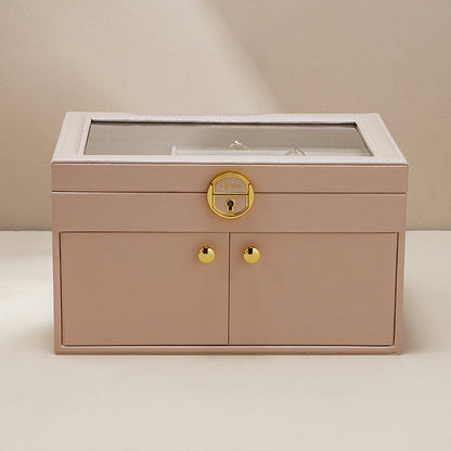 Clear Lid Jewelry Box 3 Layers Jewelry Organizer